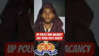 #UP #police new vacancy total post 32679 #notification #out #short #video