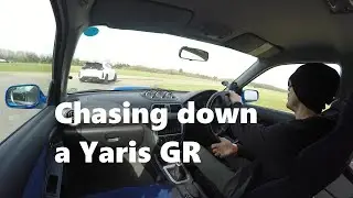 Subaru Impreza WRX STi vs Toyota Yaris GR @ Bicester Heritage Track Day