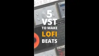 Top 5 VST's for LoFi Beats!  #LoFiBeats #VSTPlugins #MusicProduction #flstudio