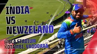 India vs Newzeland first ODI @BCA stadium, kotambi, Vadodara. RO-KO last time in Vadodara #roko