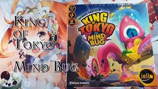 Unboxing Brettspiel - King of Tokyo Mind Bug Erweiterung - DoffazukisDeckbauDungeon