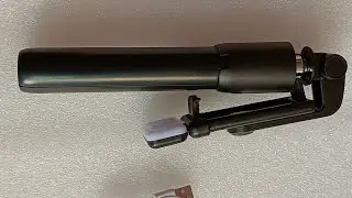 DNRS R1s Selfie Stick with Led Light, Tripod Stand witha Bluetooth Wireless Remote Unboxing