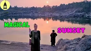 Private Waterfall Par Sunset Dekha! | Upcoming ISKCON Temple in Madhya Pradesh | The Desi Firangi