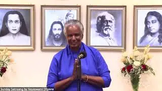 Sunday Satsang by Nayaswami Dhyanaji