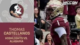 Florida State QB Thomas Castellanos Makes Good On The Preseason Chatter