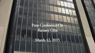 Press Conference On Ramsey Orta 03-12-15