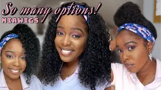 SWITCH UP YOUR LOOK WITH THESE HEADBAND WIG STYLES | NIAWIGS CURLY HEADBAND WIG