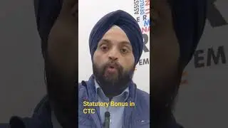 Statutory Bonus in CTC