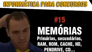 MEMÓRIAS - Primárias e Secundárias - Prof. Pablo Leonardo