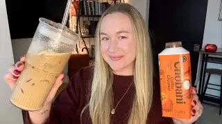 Pumpkin coffee asmr 🧋🧡 | Story time & ramble 🫶🏻 