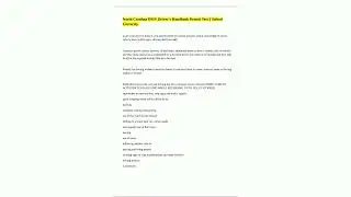 North Carolina DMV Drivers Handbook Permit Test  Solved Correctly2