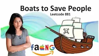 Leetcode #881 | Boats to Save People | Daily LeetCoding Challenge