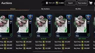 Madden Mobile 20 How To Get Auctions To Sell Everytime | How To Make 5 Million Coins Every Day
