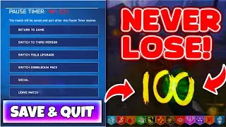 BO7 ZOMBIES: HOW TO *SAVE GAME* FEATURE EXPLAINED &mdash; PLAY FOREVER! (BREAKDOWN & PRO TIPS)