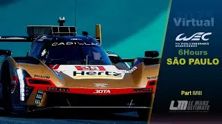 LMU  🔵  2025 Virtual WEC - 6H S.Paulo - Part II/III (Hour3&4)