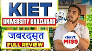 KIET Ghaziabad Review 2026 🎯| KIET is the best option for UP students! 🤔 #kietghaziabad #aktu #kiet