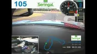Mercedes SLS AMG GT3 onboard Cascavel com Renan Guerra