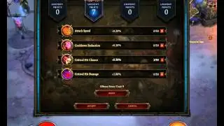 Diablo 3 Reaper of souls Barbarian paragon selection