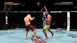 EA SPORTS UFC 5 Figueredo 12 to 6 elbow