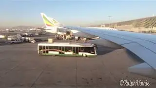 Ethopian Airlines A350-941 Landing At Addis Ababa Bole Airport