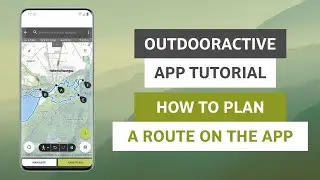 How to plan a route on Outdooractive - Android & iOS App Tutorial - Route Planner