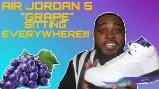 AIR JORDAN 5 GRAPE 2025 PICKUP AND REVIEW