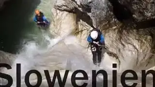 Canyoning in Slowenien im Soca Tal mit VengaTours Aktivurlaub