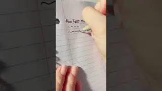 Pen Test - Pigma Micron Fineliners
