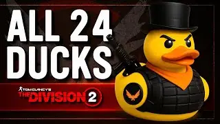 Unlock the Rubber Duck Backpack Trophy NOW! 🦆 All 24 Duck Locations in The Division 2