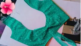 Pan Gala Blouse Design With Butter Fly//Blouse Designs//Trending Blouse Design
