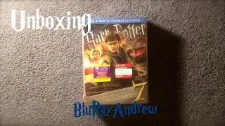 Unboxing Harry Potter and the Deathly Hallows Parts 1 and 2 Ultimate Edition Blu-Ray