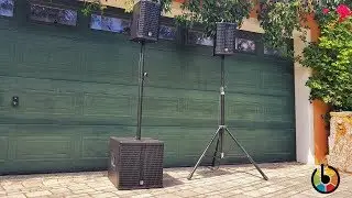 HK Audio LUCAS 2K15 Test Soundcheck outdoor