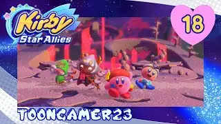 Let's Play Kirby: Star Allies Part 18 (BLIND) - Meteor Madness/Flamberge's Red-Hot Rematch