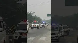 Bihar cm Nitish kumar ji ki kafila ...