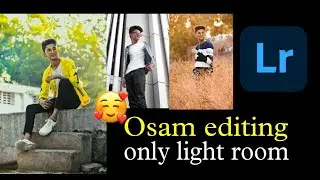 SP EDITING bold photo edit in yallo tone in only lightroom