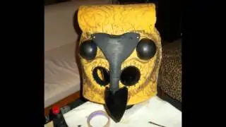 Lord Of Tears Owl Man.... The making of my costume part 1