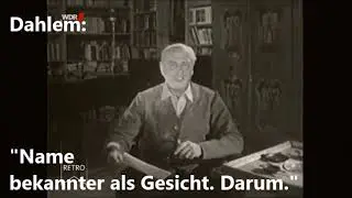 Carl Zuckmayer. Name bekannter als Gesicht. Darum.