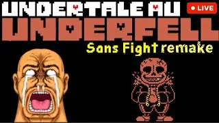 【UndertaleAU#29】Fell!Sans戦フェーズ1からやり直すケツイが漲った