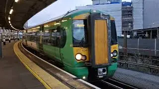 Southern Class 377 434 Electrostar Coming into Portsmouth Harbour The 23rd of January 2026