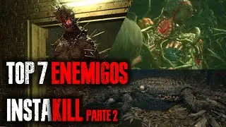 TOP 7 INSTAKILL ENEMIES PART 2 in Resident Evil (1996-2025)