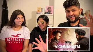Vighnaharta - ANTIM- The Final Truth - Salman Khan, Aayush S, Varun Dhawan  - 🇬🇧 Reactions!