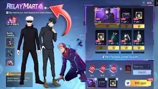 RELAY MART DISCOUNT CONFIRMED 🤯🥳 GOJO ASCENSION, FIST ROYALE & ARRIVAL ANIMATION FADED WHEEL 