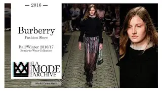Burberry Fashion Show - Fall/Winter 2016/2017 Ready-to-Wear Collection