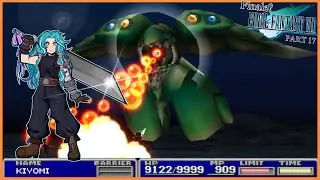 [Final Fantasy VII]  Level 4 Limit Breaks and Getting Slapped Around by Emerald Weapon 😭 [Vtuber]