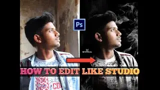 How to edit Photo like studio in Photoshop