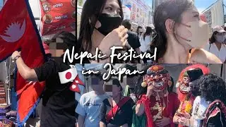 [JAPAN VLOG] Посещение непальского фестиваля (впервые), тематическое кафе студии Ghibli, жизнь в ...