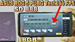 Asus ROG PHONE 5 BGMI testin georgopol frame drop test speed test fps test