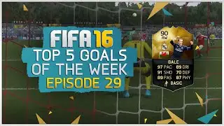 Top 5 Goals of the Week! Episode 29 ft. TIF Bale (90) | FIFA 16