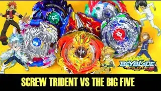 REAL LIFE ANIME STADIUM! SCREW TRIDENT VS THE BIG FIVE ! EPISODE 16 ベイブレードバースト