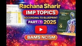 Rachana Sharir IMP Topics 2025 | BAMS Exam Sure Questions 🔥